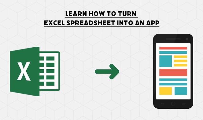 How to Turn an Excel Spreadsheet into an App