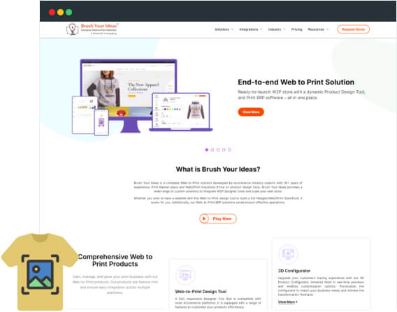 Personalization Made Easy: Brush Your Ideas, A Revolution in the Web-to-Print Industry