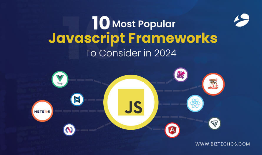 10 Most Popular JavaScript Frameworks for Development in 2026