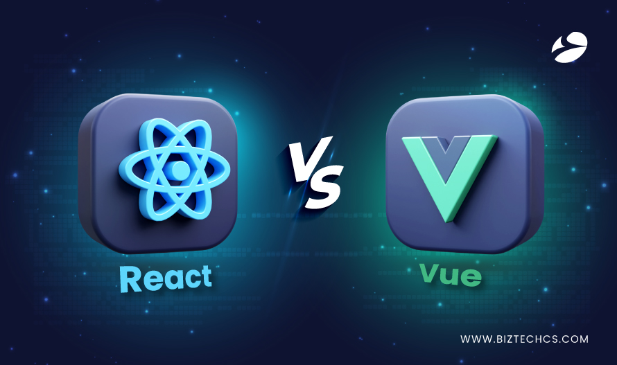 React Vs Vue: Choosing the Right JS Framework for Front-End Development