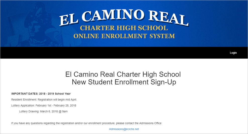 ECRCHS Portal