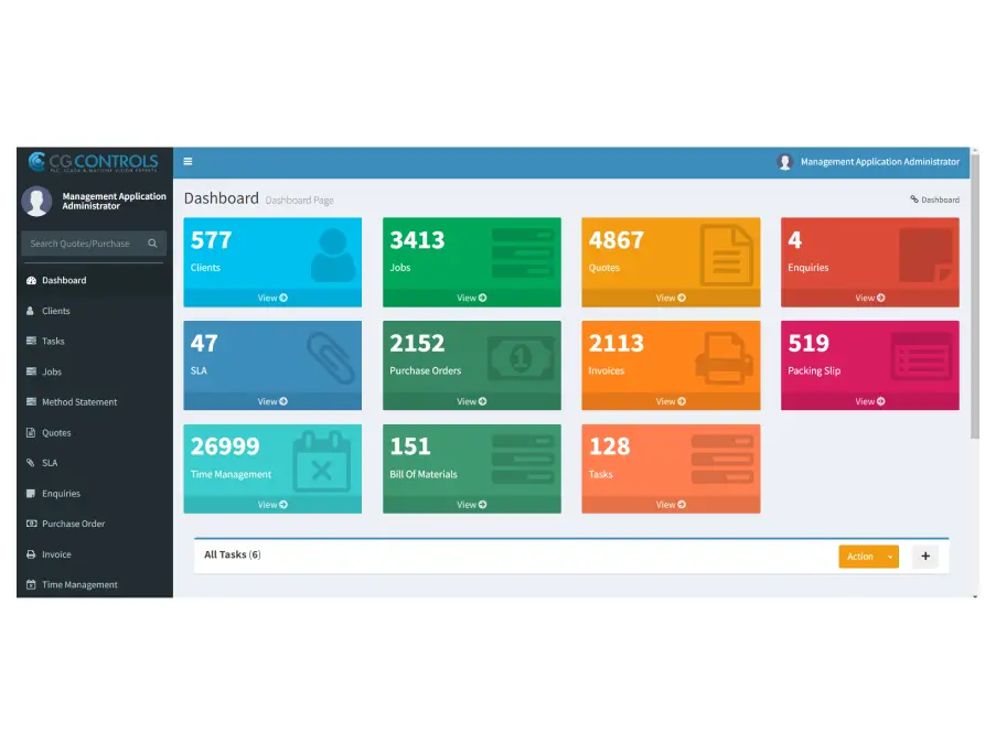 Enhancing Internal Operations Efficiency With a Custom Desktop and Mobile App for CG Controls – Automation Solutions Provider