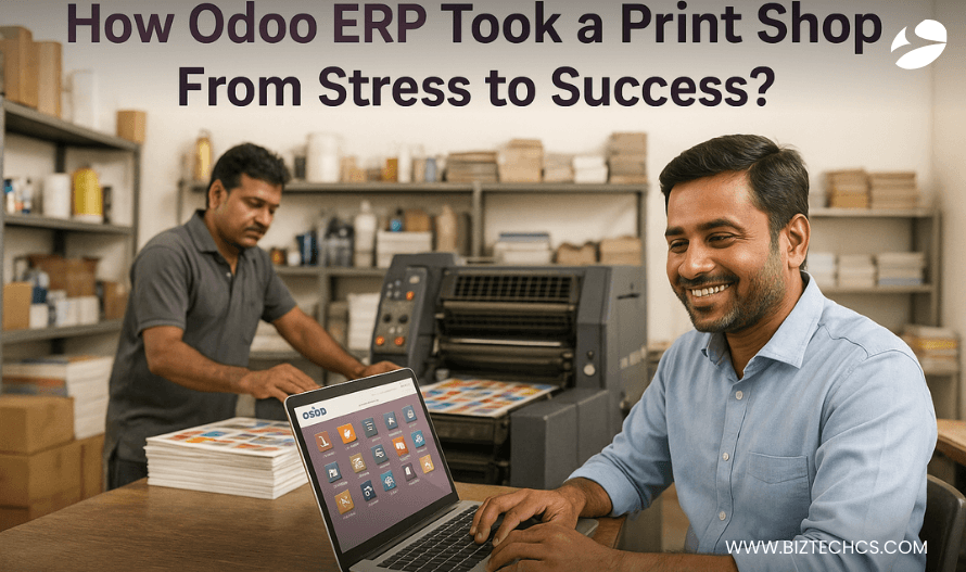How Odoo ERP Took a Print Shop From Stress to Success?