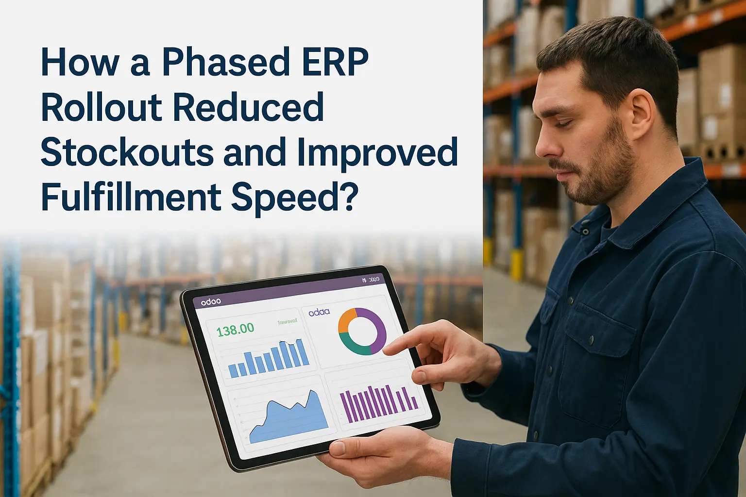 Phased Odoo ERP Rollout: Why Inventory Sequencing Determines Whether You Reduce Stockouts or Stall at Phase 2