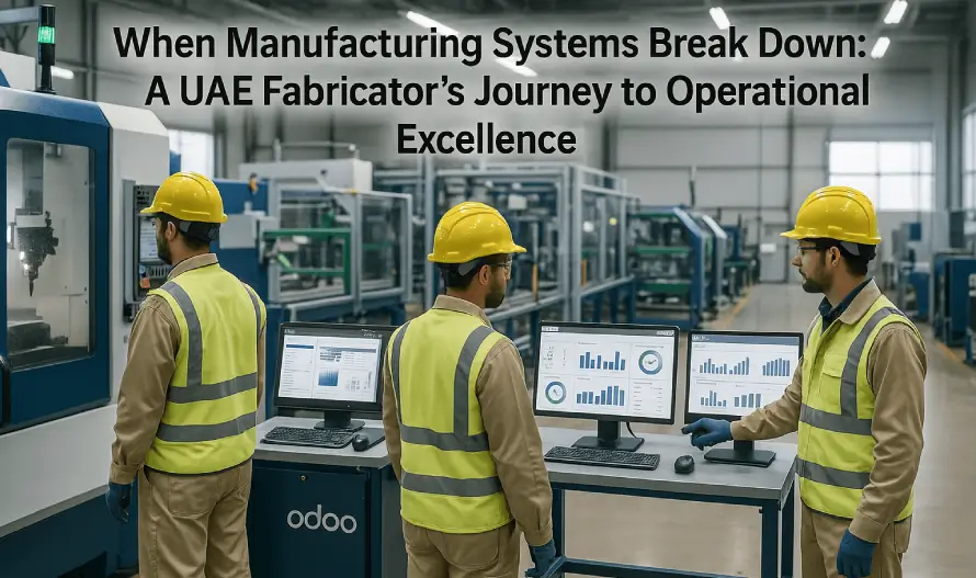 When Manufacturing Systems Break Down: A UAE Fabricator's Journey to Operational Excellence