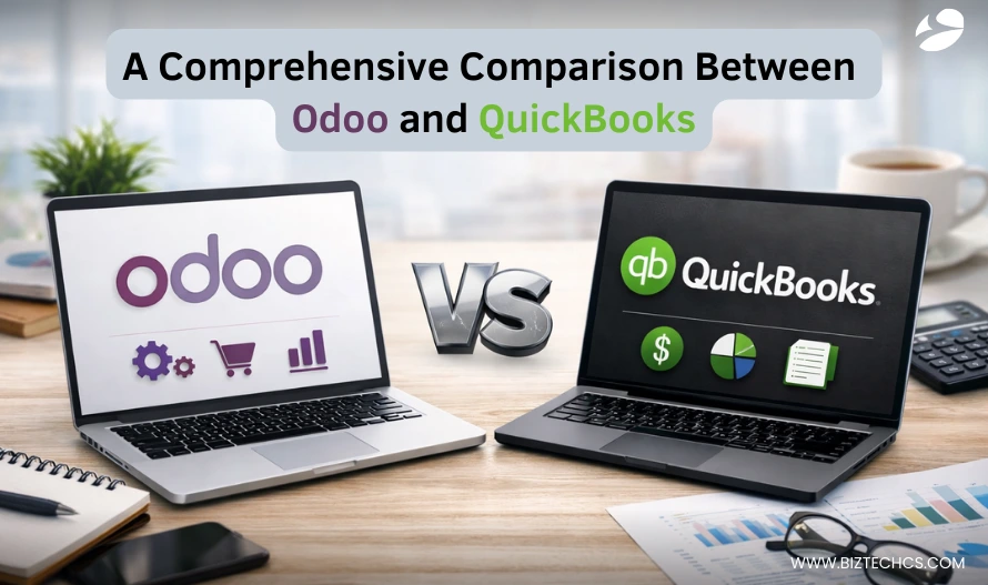 A Comprehensive Comparison Between Odoo and QuickBooks